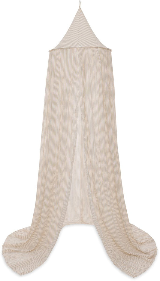 Klamboe Jollein Stripe Oatmeal/Hazel 245 cm