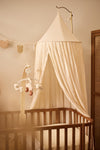 Klamboe Jollein Stripe Oatmeal/Hazel 245 cm
