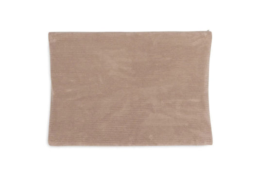 Aankleedkussenhoes Jollein Cloudy Rib Milky Coffee