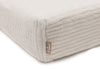 Aankleedkussenhoes Jollein Cloudy Rib Oatmeal