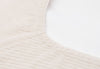 Aankleedkussenhoes Jollein Cloudy Rib Oatmeal