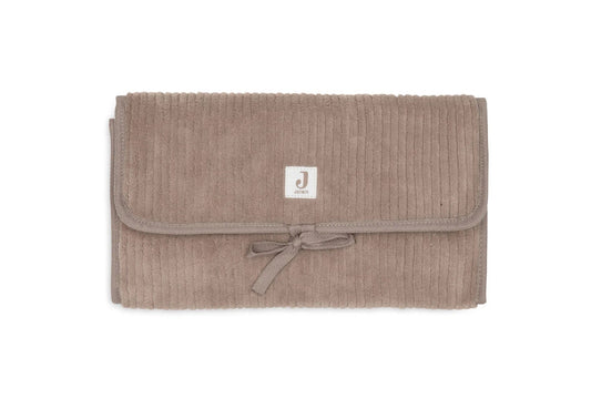 Verschoningsmatje Jollein Cloudy Rib Milky Coffee