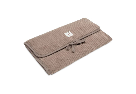 Verschoningsmatje Jollein Cloudy Rib Milky Coffee