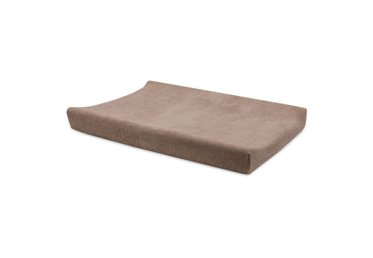 Aankleedkussenhoes Jollein Badstof Milky Coffee/Ivory 2st
