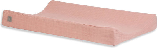 Aankleedkussenhoes Jollein Wrinkled Rosewood