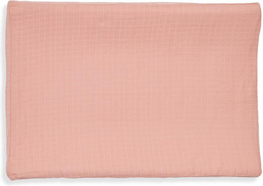 Aankleedkussenhoes Jollein Wrinkled Rosewood