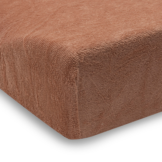 Aankleedkussenhoes 2-pack Jollein Badstof Light Terra/Oatmeal