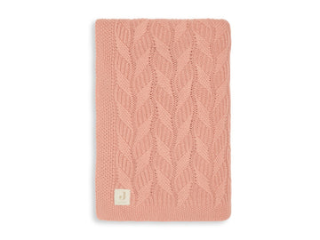 Deken Ledikant Jollein 100x150 Spring Knit Rosewood/Fleece
