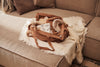 Deken Ledikant Jollein 120x120 Muslin Fringe Ivory