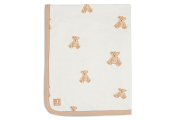 Deken Wieg Jollein 75x100 Jersey Teddy Bear