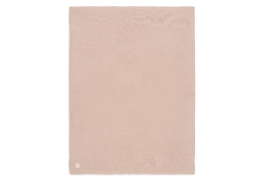 Deken Wieg Jollein 75x100 Basic Knit Wild Rose