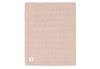 Deken Ledikant Jollein 100x150 Grain Knit Wild Rose