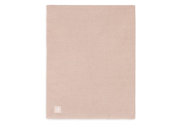 Deken Ledikant Jollein Basic Knit 100x150 Wild Rose
