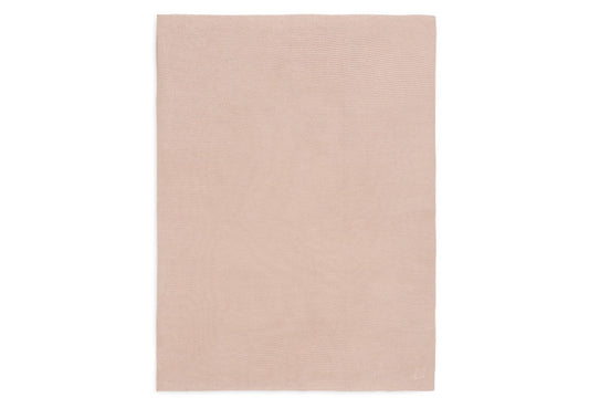 Deken Ledikant Jollein Basic Knit 100x150 Wild Rose