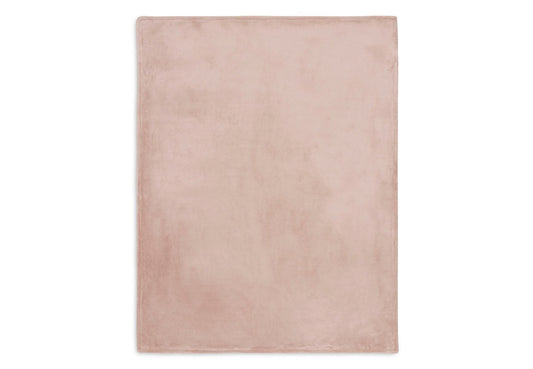Deken Ledikant Jollein 100x150 Basic Knit Wild Rose/Fleece