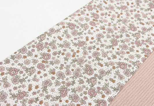 Laken Ledikant Jollein 120x150 Retro Flowers