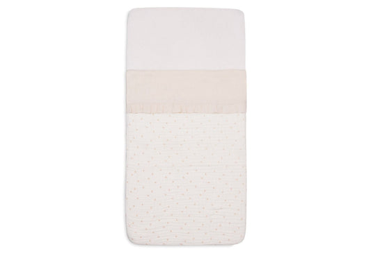 Laken Ledikant Jollein 120x150 Ruffle Natural