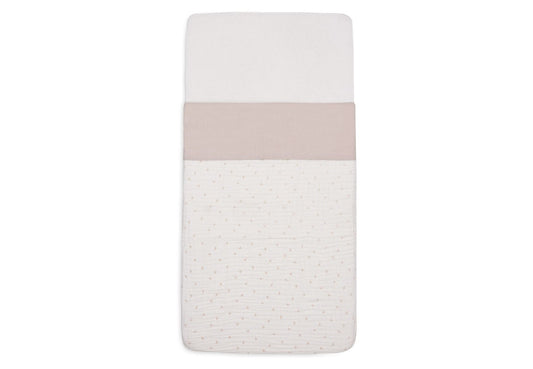 Laken Ledikant Jollein 120x150 Slub Nougat