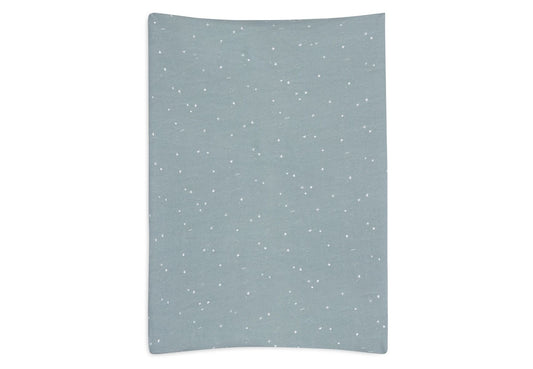 Aankleedkussenhoes Jollein Jersey Twinkling Sea Green