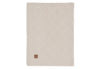Deken Ledikant Jollein 100x150 Check Knit Oatmeal