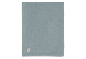 Deken Wieg Jollein 75x100 Cosy Knit Velvet Sea Green