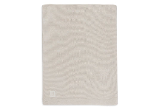 Deken Wieg Jollein 75x100 Basic Knit Oatmeal