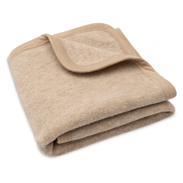 Wiegdeken Jollein Merino Wol Felted Natural