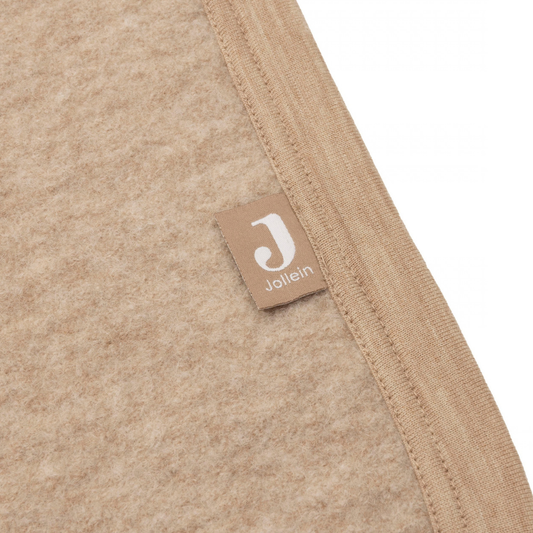 Wiegdeken Jollein Merino Wol Felted Natural