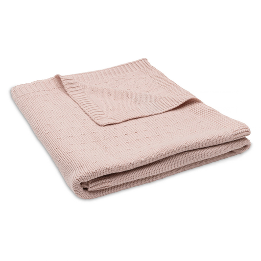 Deken Ledikant Jollein Sprinkle Knit Silk Rose