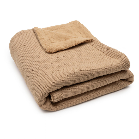 Deken Ledikant Jollein Sprinkle Knit Hazel/Fluffy