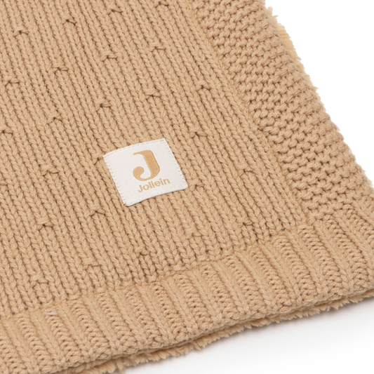 Deken Ledikant Jollein Sprinkle Knit Hazel/Fluffy