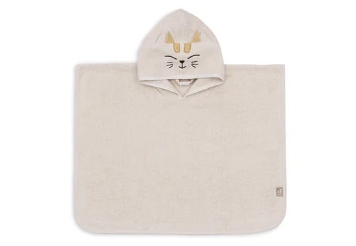 Badponcho Jollein Badstof Charlie Cat