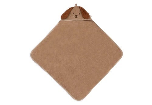 Badcape Jollein Badstof 75x75 Diego Dog