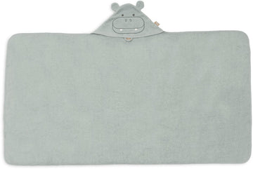Badcape Jollein Badstof 70x130 Hippo Happy