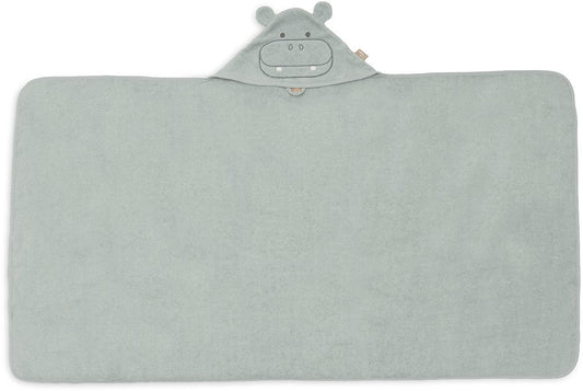 Badcape Jollein Badstof 70x130 Hippo Happy