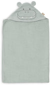 Badcape Jollein Badstof 70x130 Hippo Happy