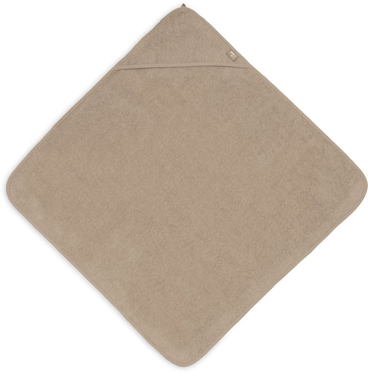 Badcape Jollein Badstof 75x75 Milky Coffee