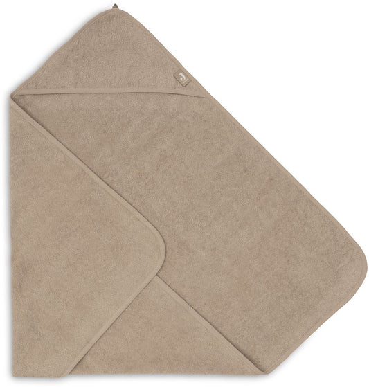 Badcape Jollein Badstof 75x75 Milky Coffee