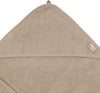 Badcape Jollein Badstof 75x75 Milky Coffee