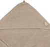 Badcape Jollein Badstof 75x75 Milky Coffee