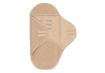 Wikkeldeken Jollein Sherpa Merino Wol Naturel