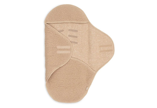 Wikkeldeken Jollein Sherpa Merino Wol Naturel