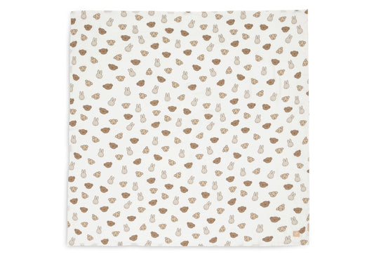Multidoek Jollein Hydrofiel 115x115 Nijntje And Friends 2-pack