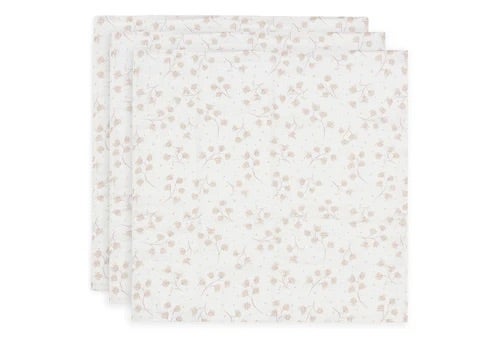 Multidoek Jollein Hydrofiel 70x70 Leafy Dreams 3-pack