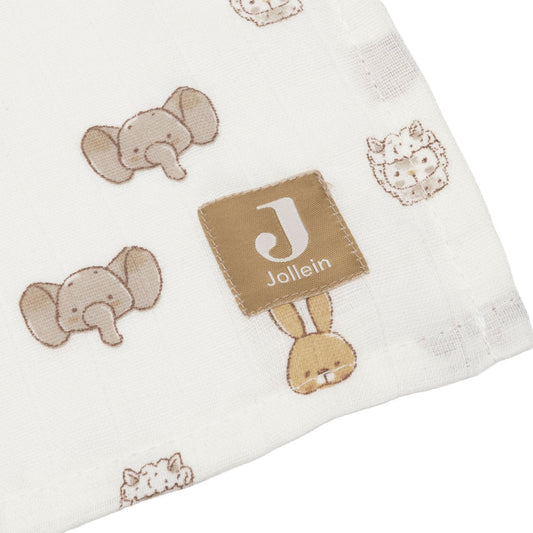 Multidoek Jollein Hydrofiel 115x115 Jollies