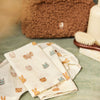 Washandjes Jollein Hydrofiel Jollies 3-pack