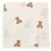 Monddoekjes Hydrofiel Jollein Mini Teddy Bear Ivory/Biscuit