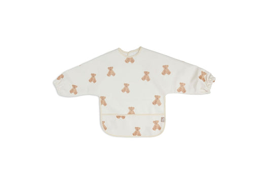 Slabber Jollein Met Mouw Waterproof Teddy Bear