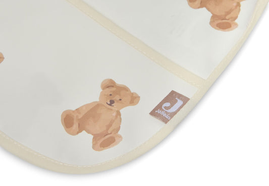Slabber Jollein Met Mouw Waterproof Teddy Bear