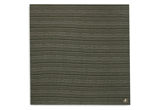 Multidoek Jollein Hydrofiel Stripe Leaf Green